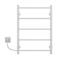 Heated towel rail Pryama 700x500/5 EL knop.bel.